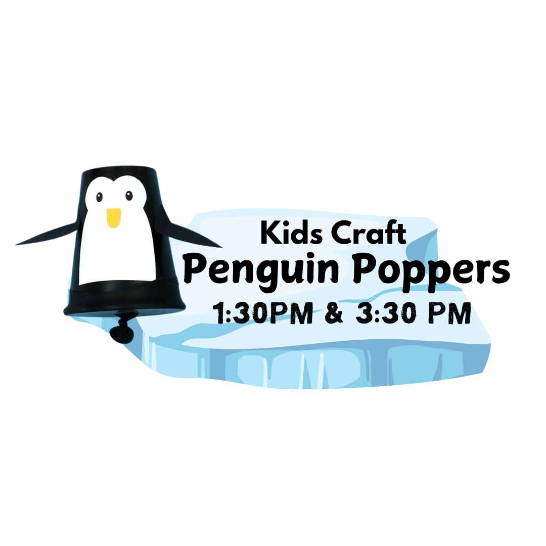 Kids Craft: Penguin Poppers