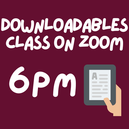 Downloadable EBOOKS Class on ZOOM