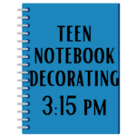 Teen Notebook Decorating