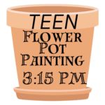 Teen Flower Pot Painting