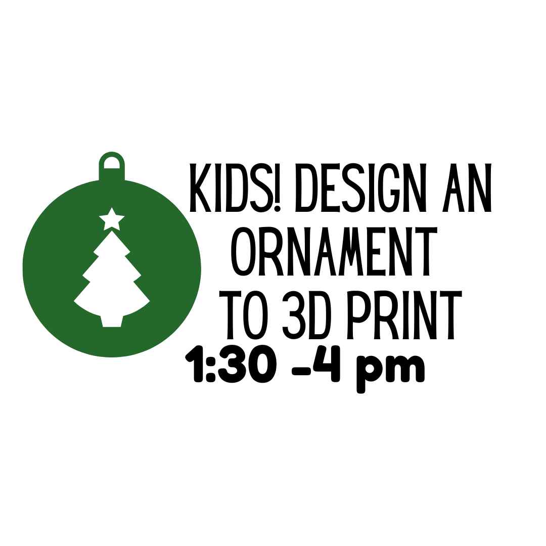 Kids Craft: Design an ornament to 3D print!