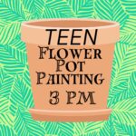 Teen Flower Pot Painting