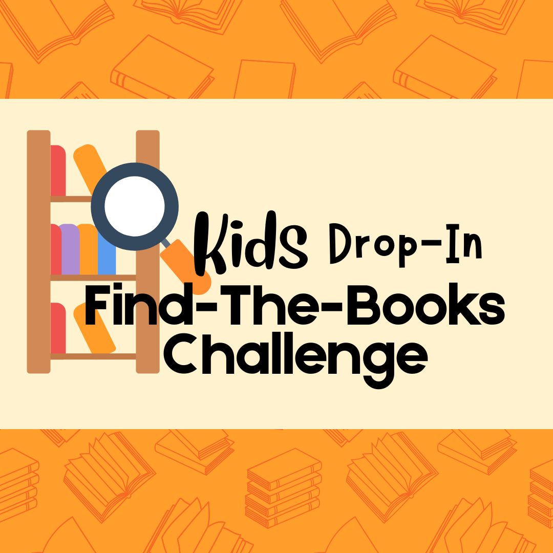 Drop-In: Find the Book Challenge for Kids