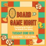 Board Game Night with The Friends of the Library~