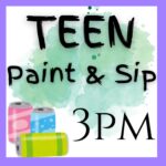 Teen Paint and Sip