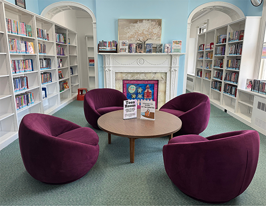 Richards Free Library Teen Room